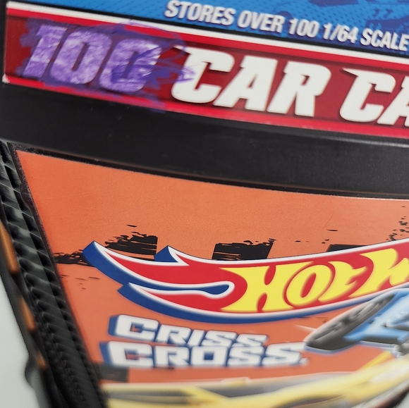 Hot Wheels 100 Cars Rolling Carry Case Storage 50th Anniversary USA Organizer - Picture 10 of 11